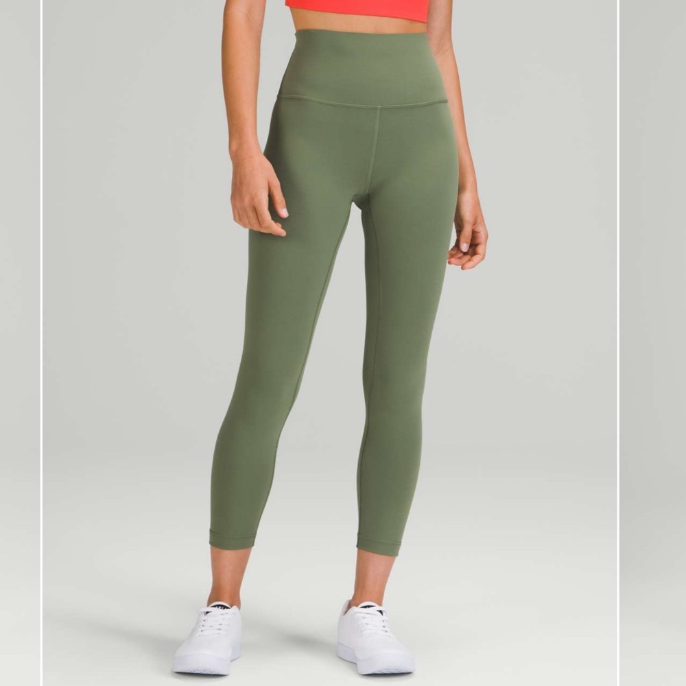 Lululemon Wunder Train High-Rise Leggings 25",  Size 12